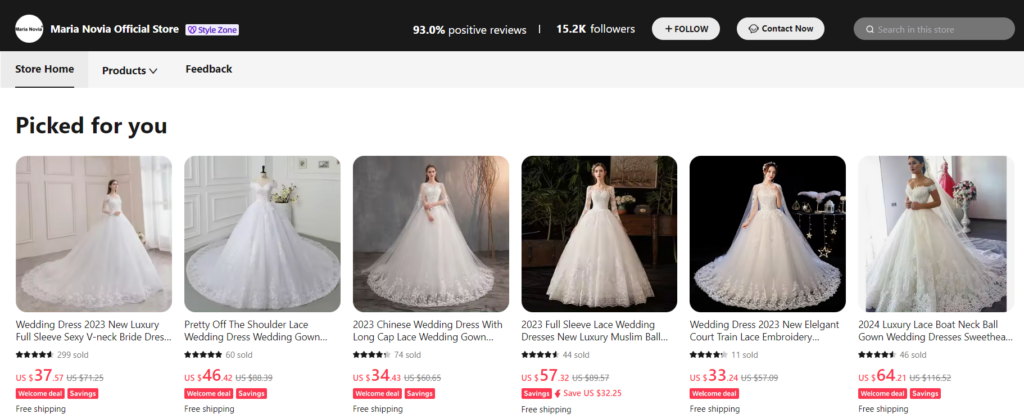 aliexpress wedding dress reviews